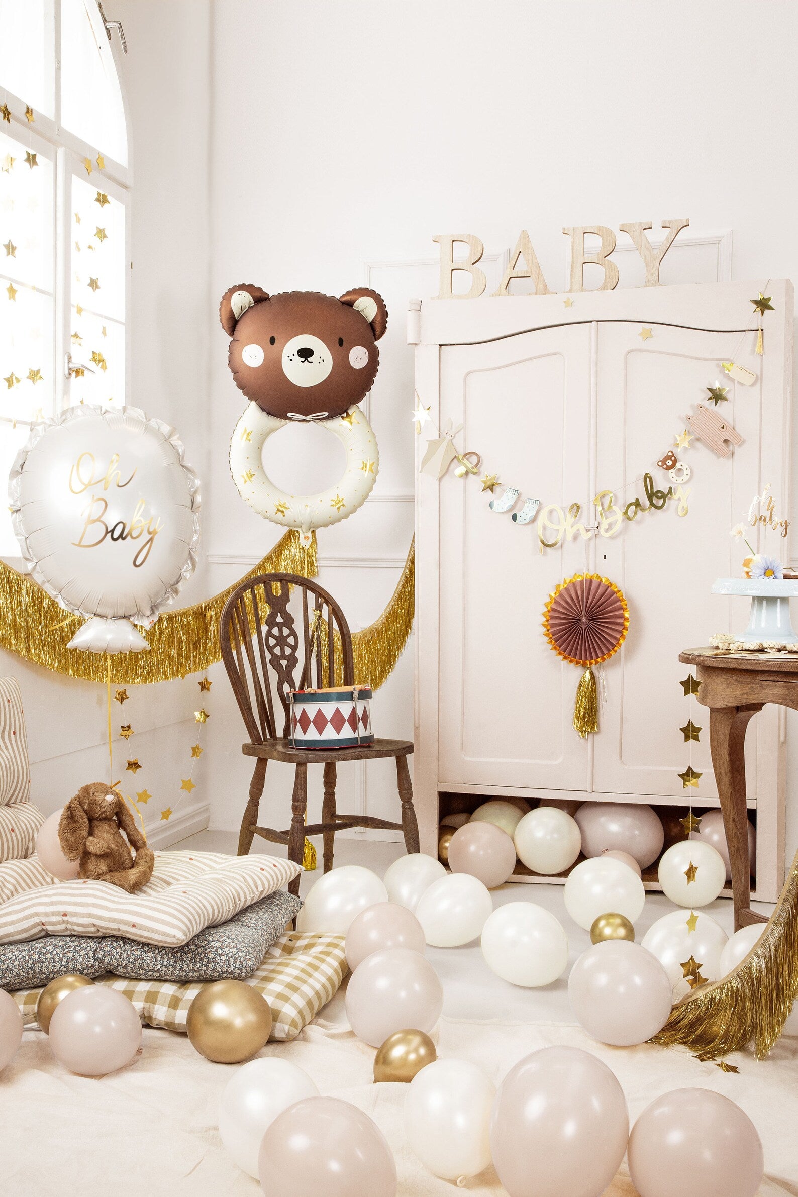 Baby Bear Rattle Balloon - Muddy Boots Home UK