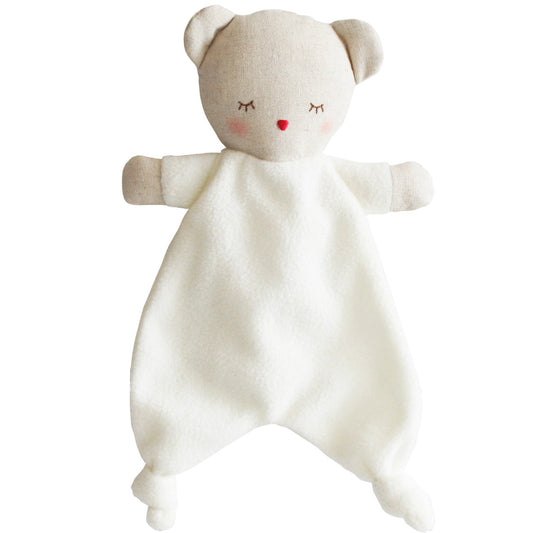 Baby Bear Comforter Ivory - Muddy Boots Home UK