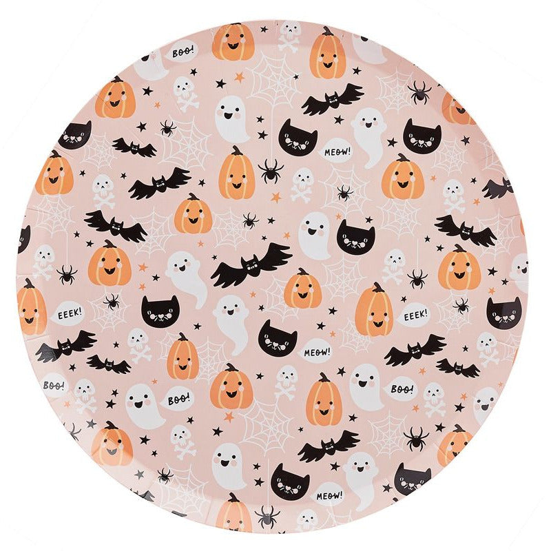 Halloween Character Paper Plates - Muddy Boots Home UK