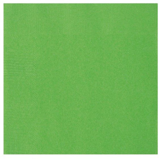 Lime Green Large Napkins Pack 20 - 33cm - Muddy Boots Home UK