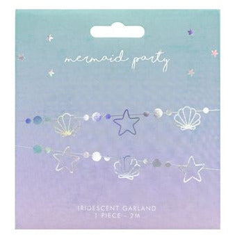 Iridescent Mermaid Garland - Muddy Boots Home UK