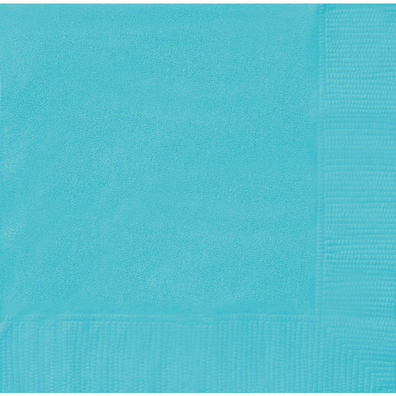Teal Napkins Pack 20 - 25cm - Muddy Boots Home UK