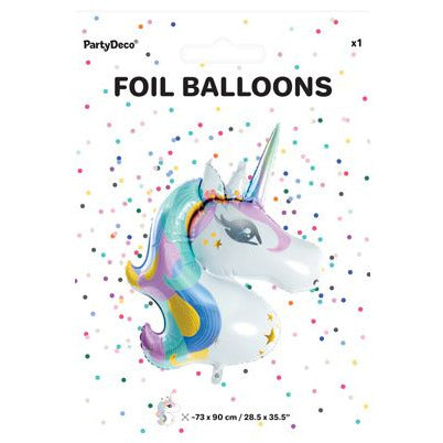 Unicorn Foil Balloon - Muddy Boots Home UK
