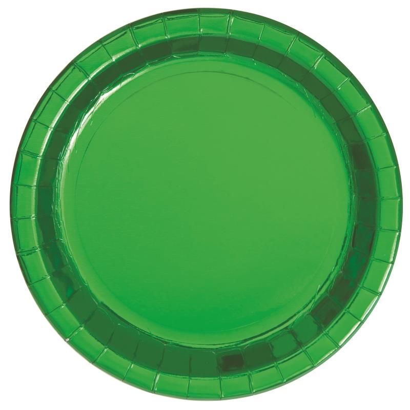 Emerald Green Plates 9” - Muddy Boots Home UK