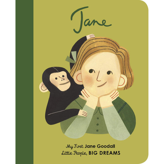 Jane Goodall - My First Little People BIG DREAMS - Muddy Boots Home UK
