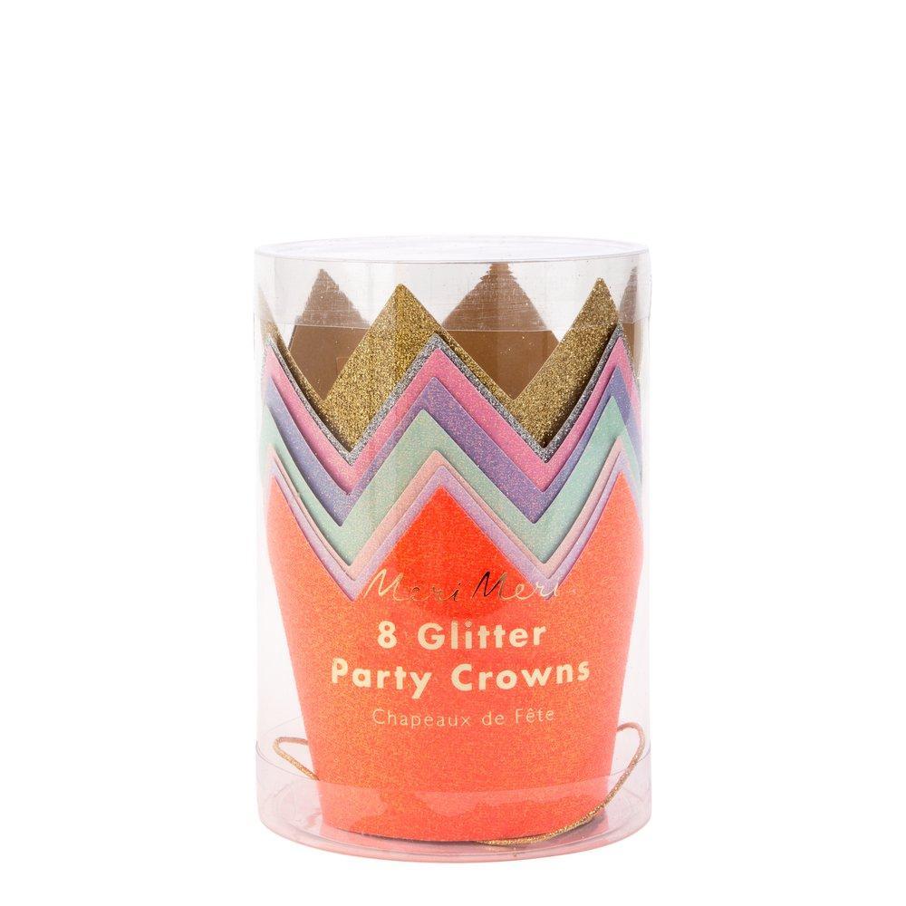 Mini Glitter Party Crowns 2