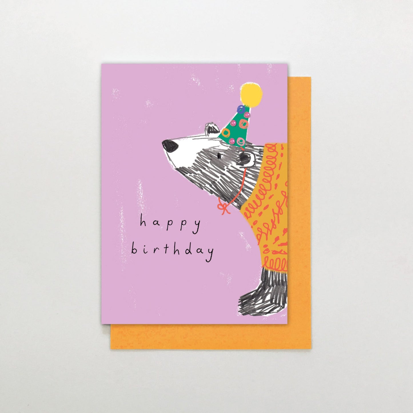 Happy Birthday Car - Pink Bear - Muddy Boots Home UK