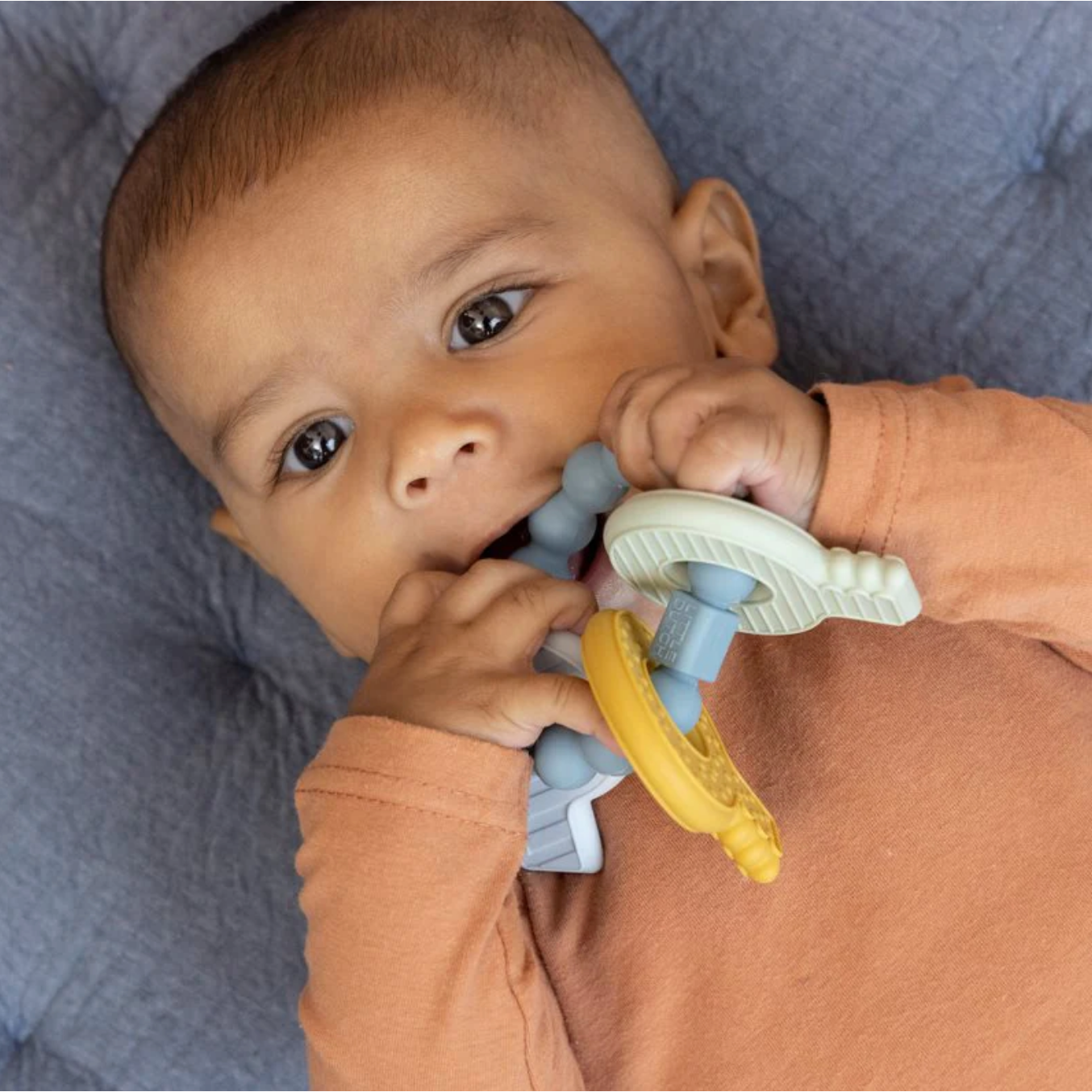 Little Dutch - Blue Teething Ring