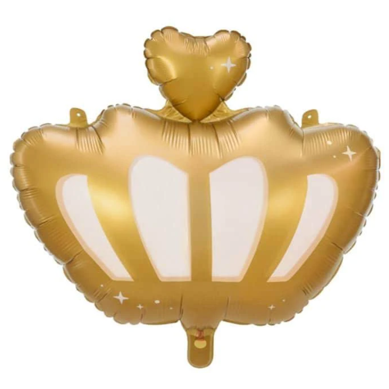 Gold Crown Balloon - Muddy Boots Home UK