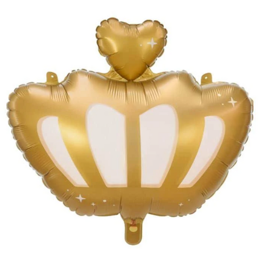 Gold Crown Balloon - Muddy Boots Home UK