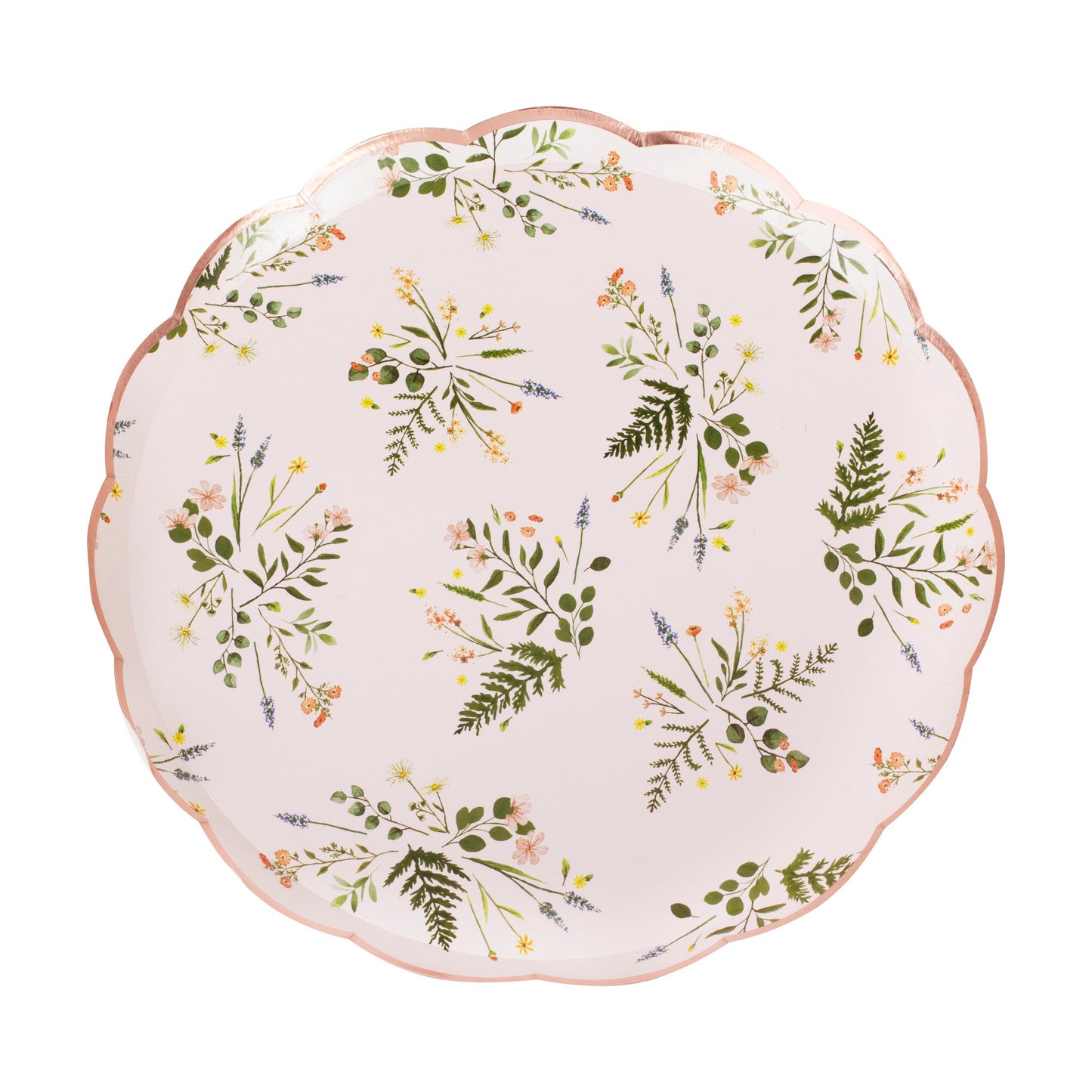 Floral Tea Party Paper Plates - Muddy Boots Home UK