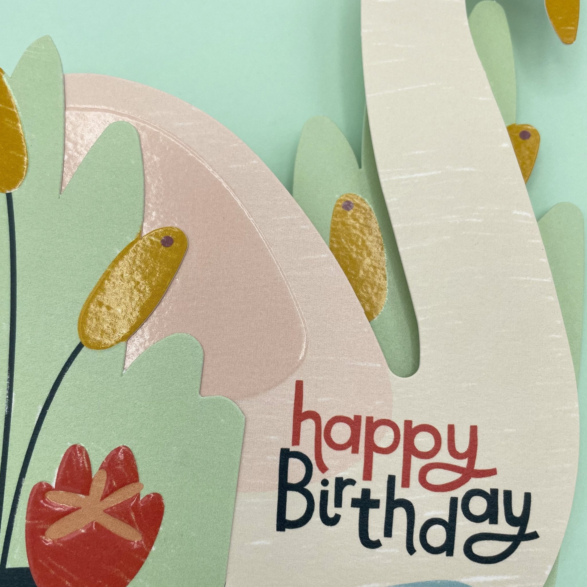 Pop up Swan card