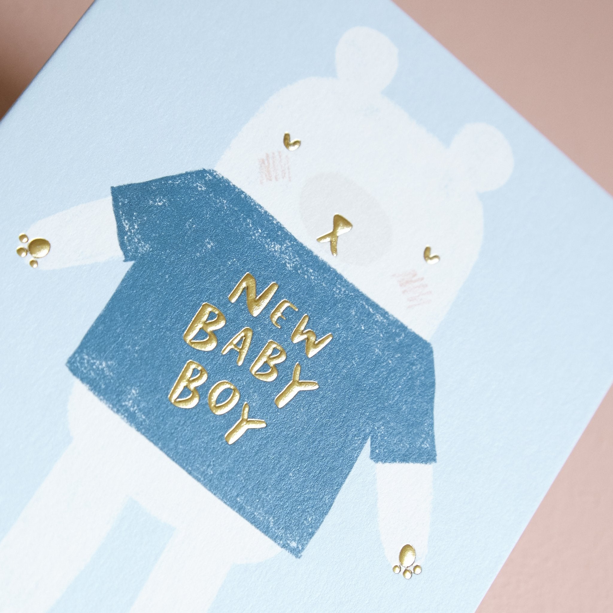 New baby boy Card