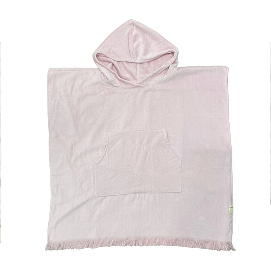 Busselton Hooded Beach Towel | 1-4 Years (60 x 60) / Pink - Muddy Boots Home UK