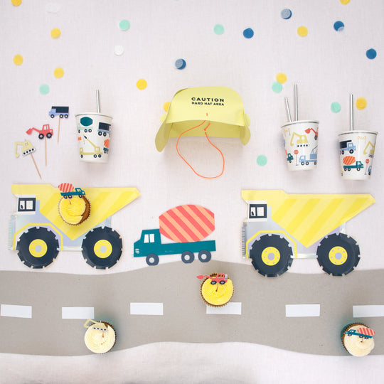 Meri Meri Dumper Truck Plates