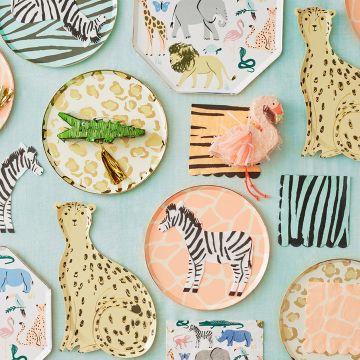Meri Meri Safari Zebra Napkins - Muddy Boots Home UK