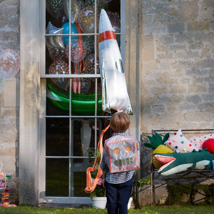 Meri Meri Space Rocket Balloon - Muddy Boots Home UK
